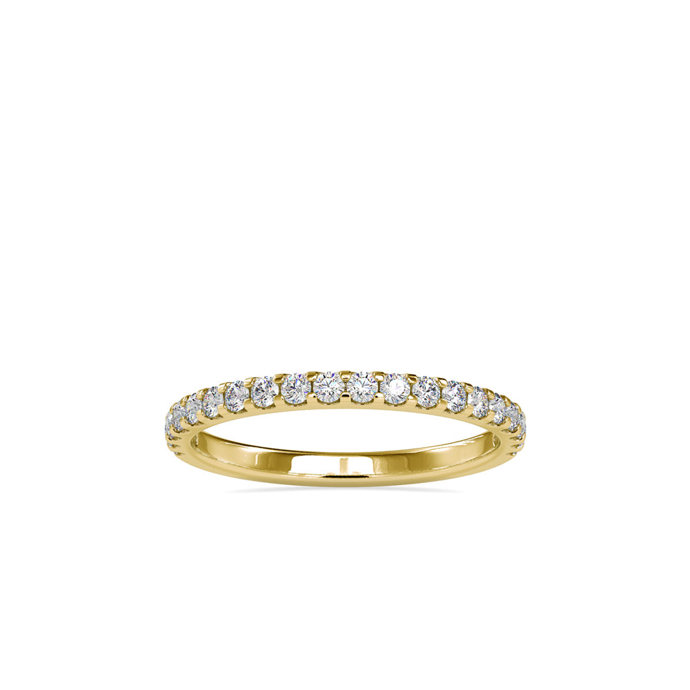 Timeless Brilliance: Semi Eternity Diamond Wedding Band Audiam