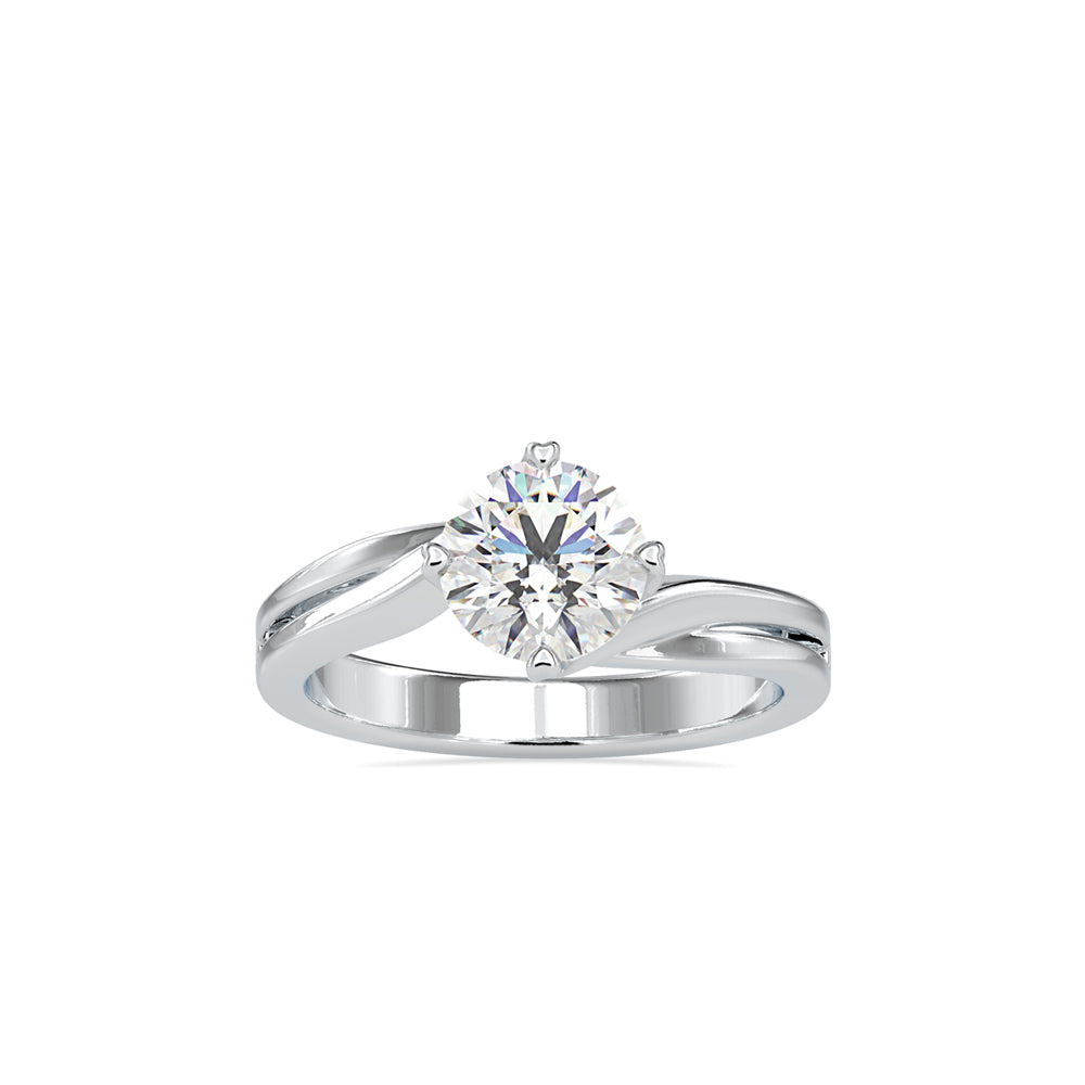 Embrace of Radiance: The Dual-Hold Diamond Solitaire Ring Audiam