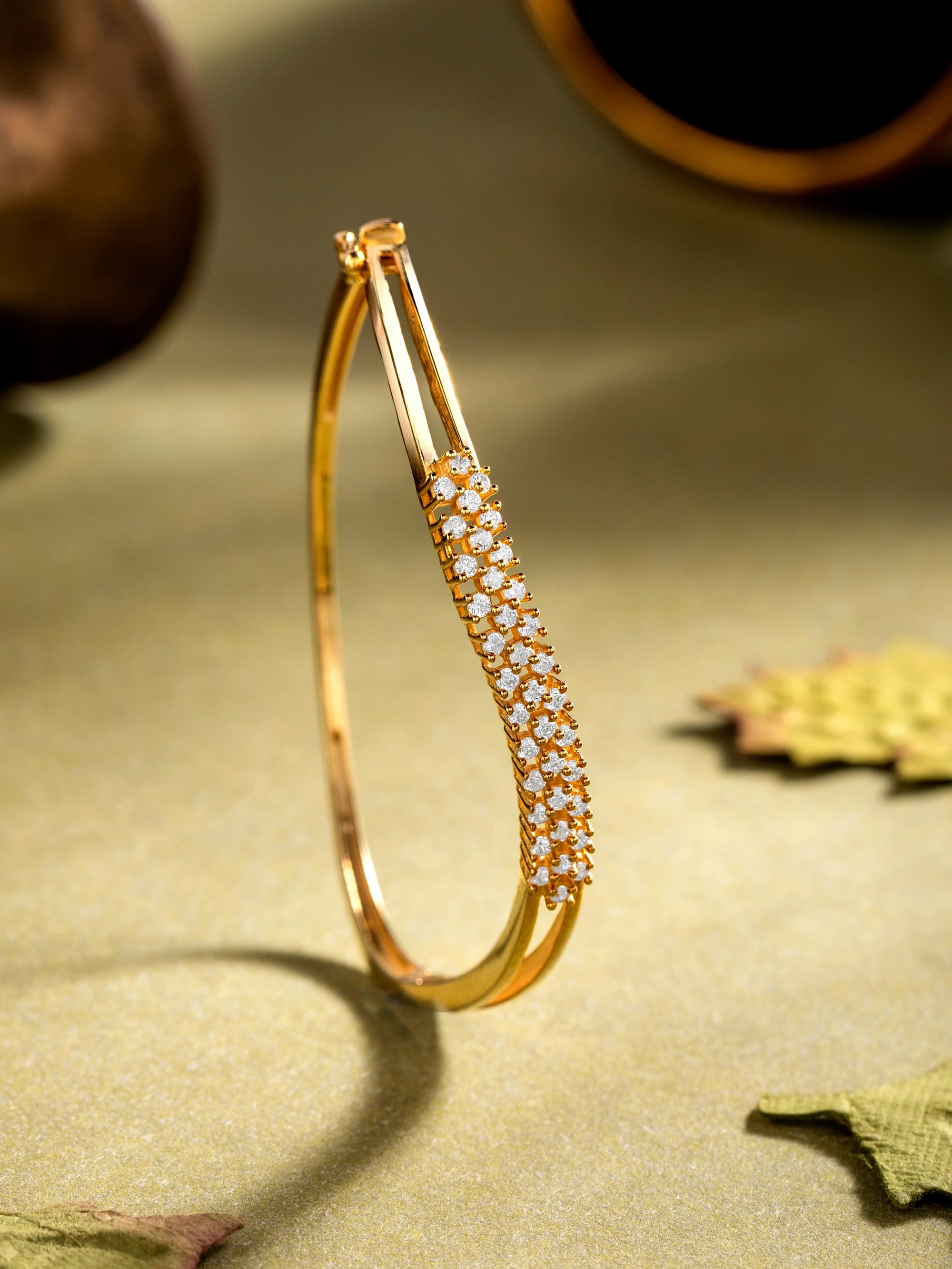 Elysian Spindle Diamond Bracelet