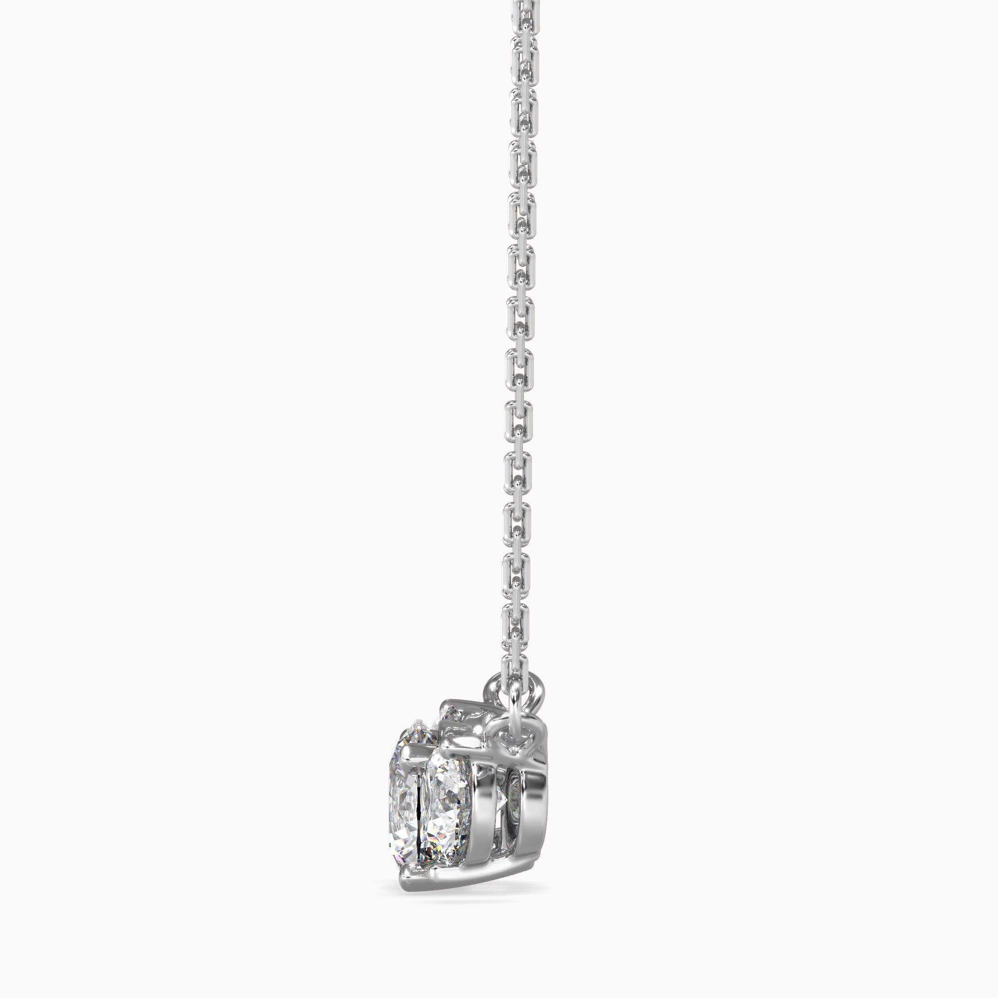 Three-Stone Journey Diamond Pendant Audiam