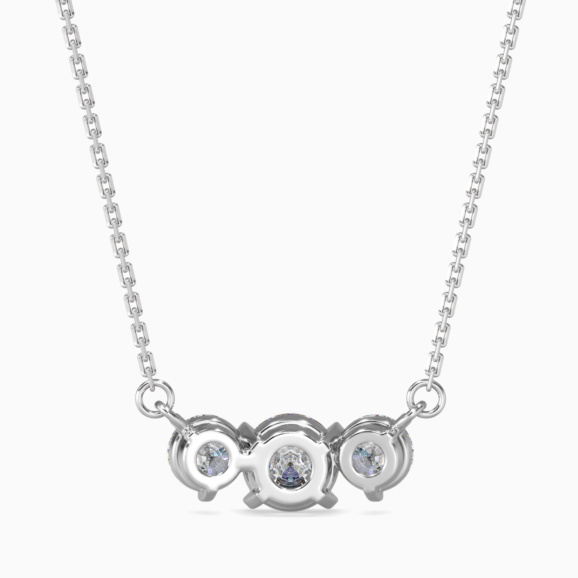 Three-Stone Journey Diamond Pendant Audiam