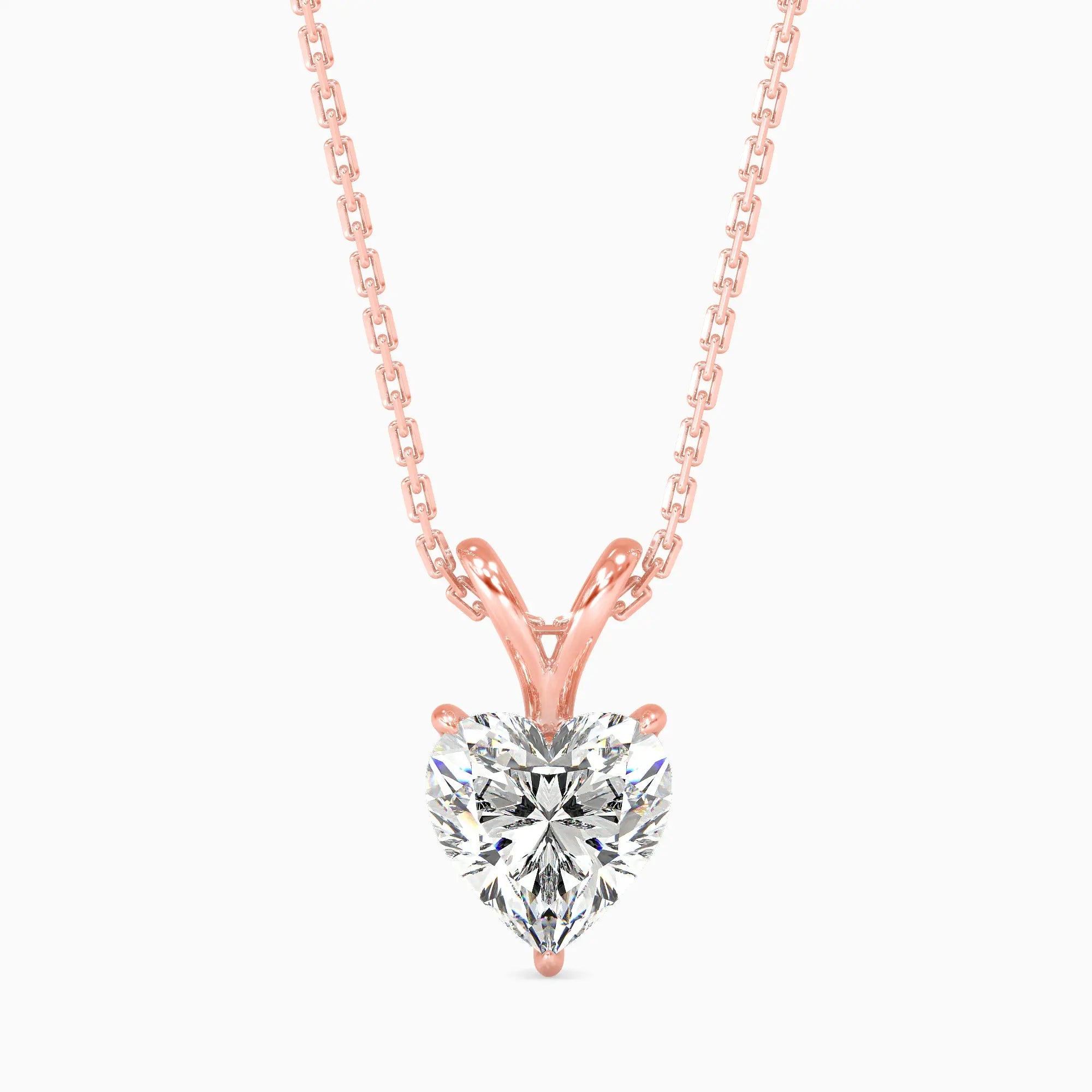 Heart-Shaped Diamond Pendant: A Symbol of Love and Beauty Audiam