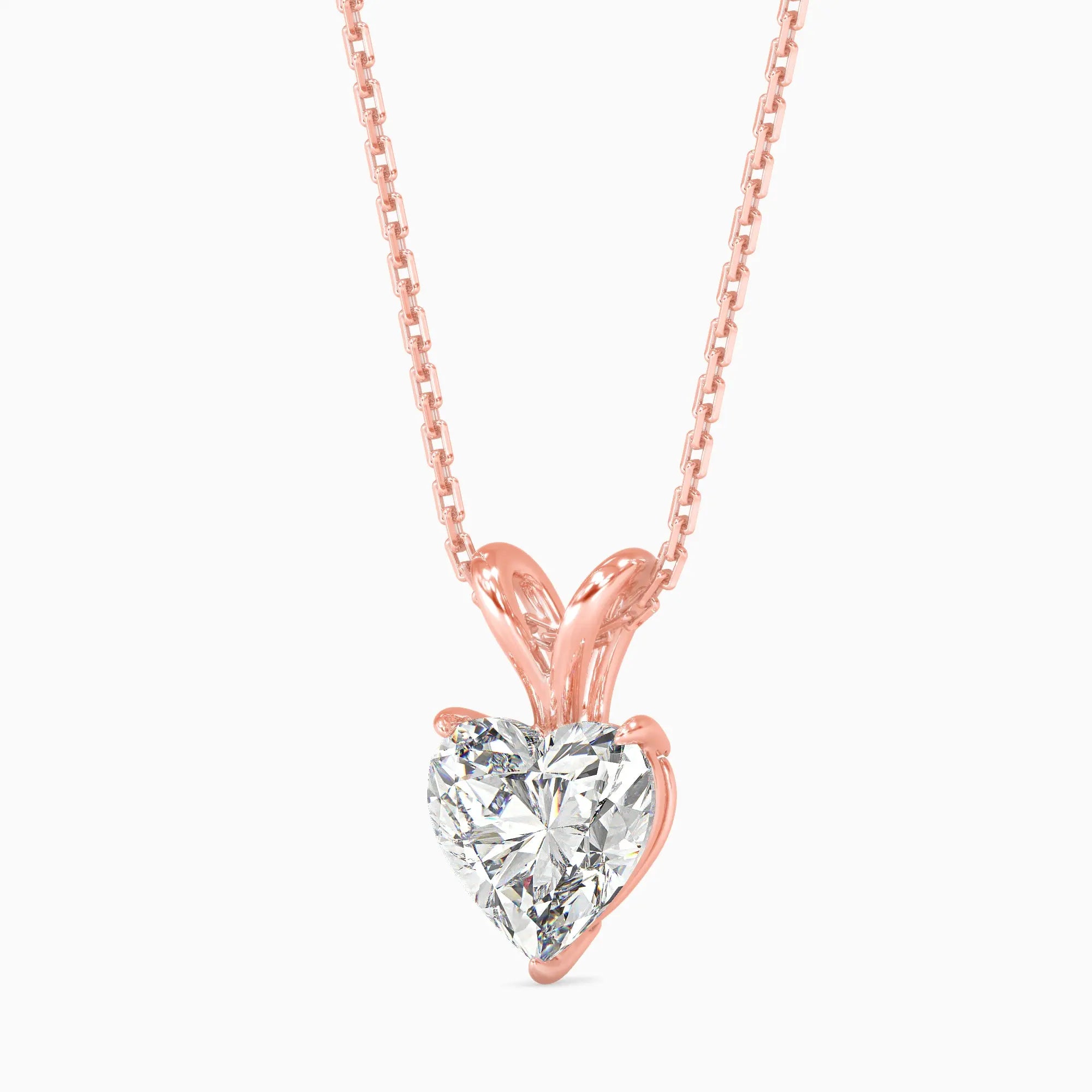 Heart-Shaped Diamond Pendant: A Symbol of Love and Beauty Audiam