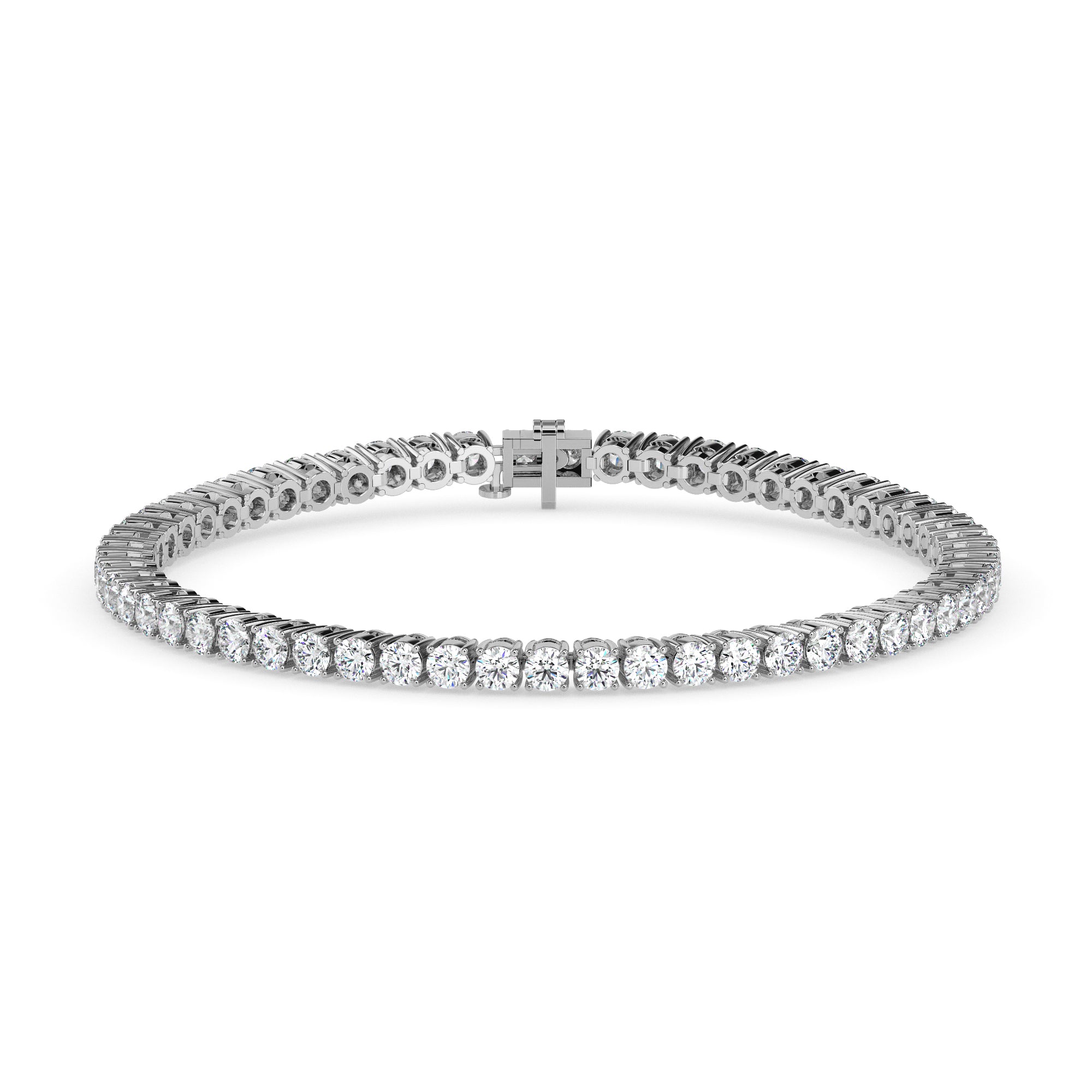 Timeless Elegance: 4-Prong Tennis Bracelet Audiam