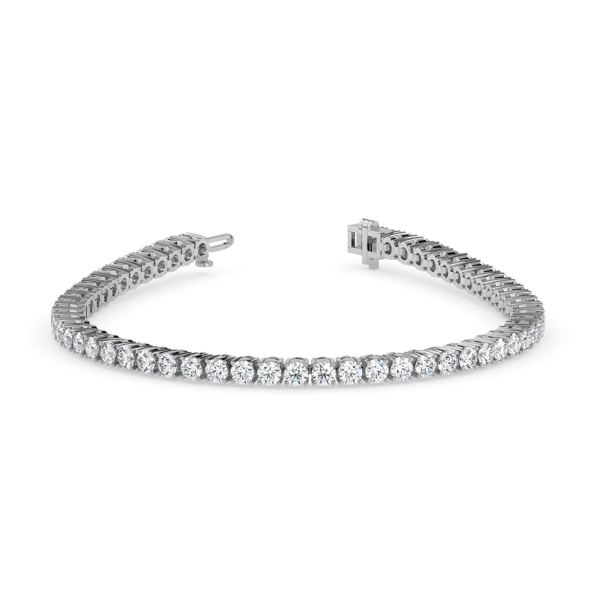 Timeless Elegance: 4-Prong Tennis Bracelet Audiam