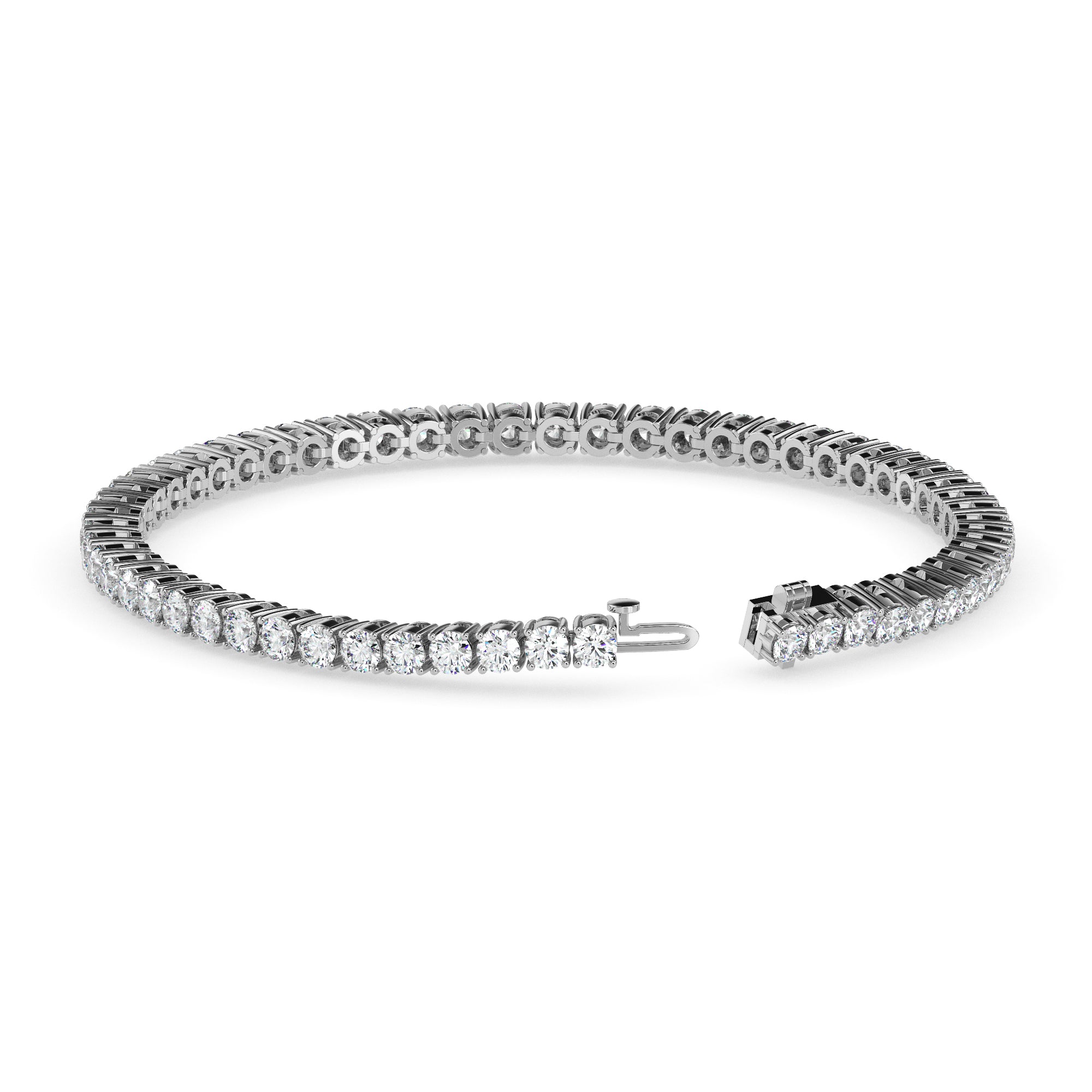 Timeless Elegance: 4-Prong Tennis Bracelet Audiam